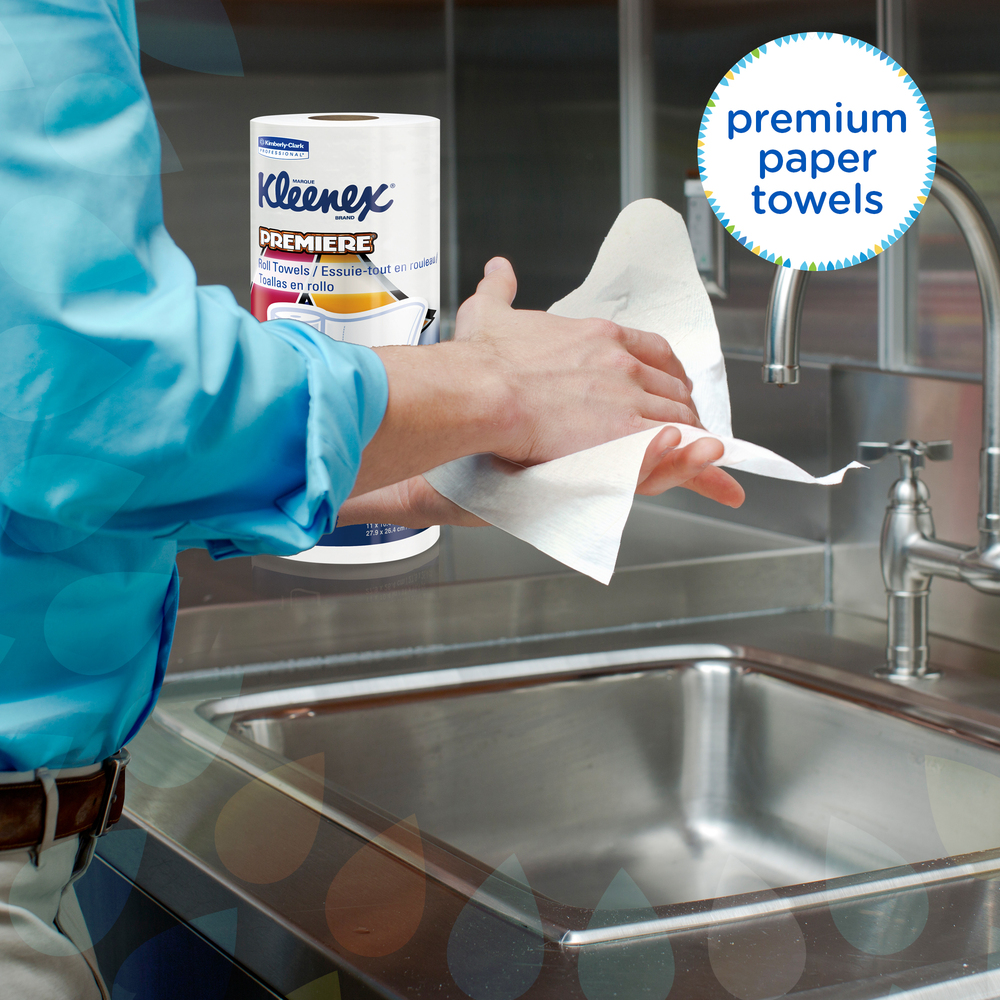Kleenex® Towels Premier Kitchen Paper Towels (13964), ClothLike