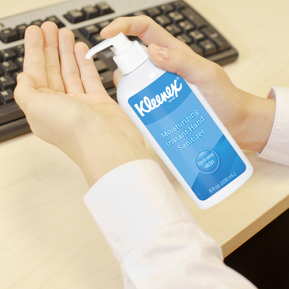 Kleenex® Moisturizing Hand & Body Lotion (35363), White, Fresh