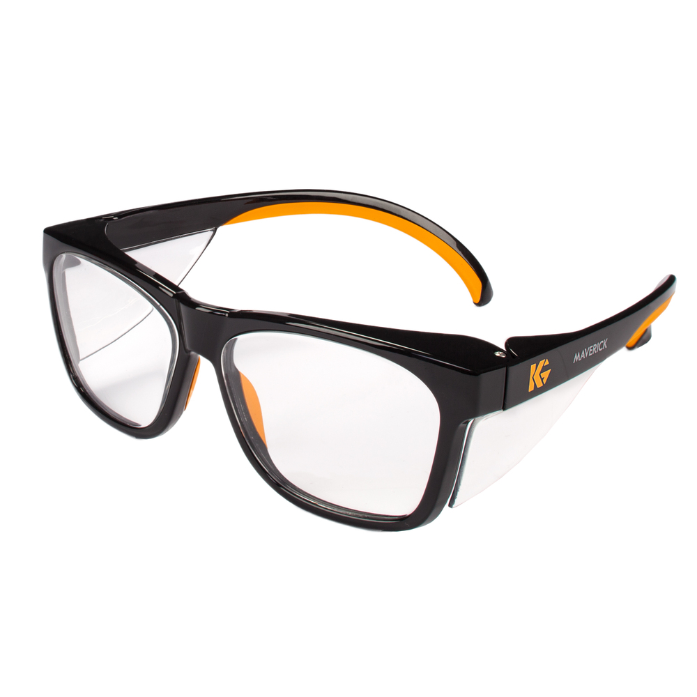 KleenGuard™ Maverick Eye Protection, (49312), Clear AntiGlare Lenses