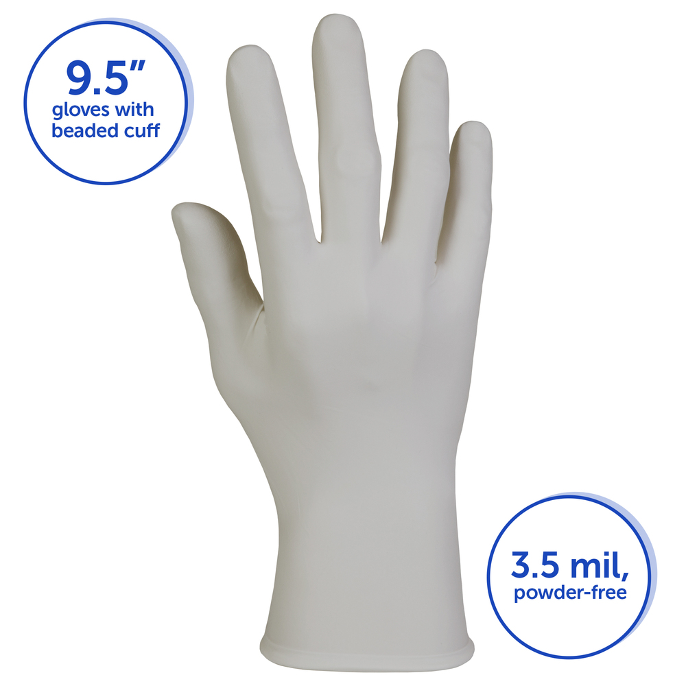 KimberlyClark™ Sterile Sterling Nitrile Exam Gloves (53132), 3.5 Mil