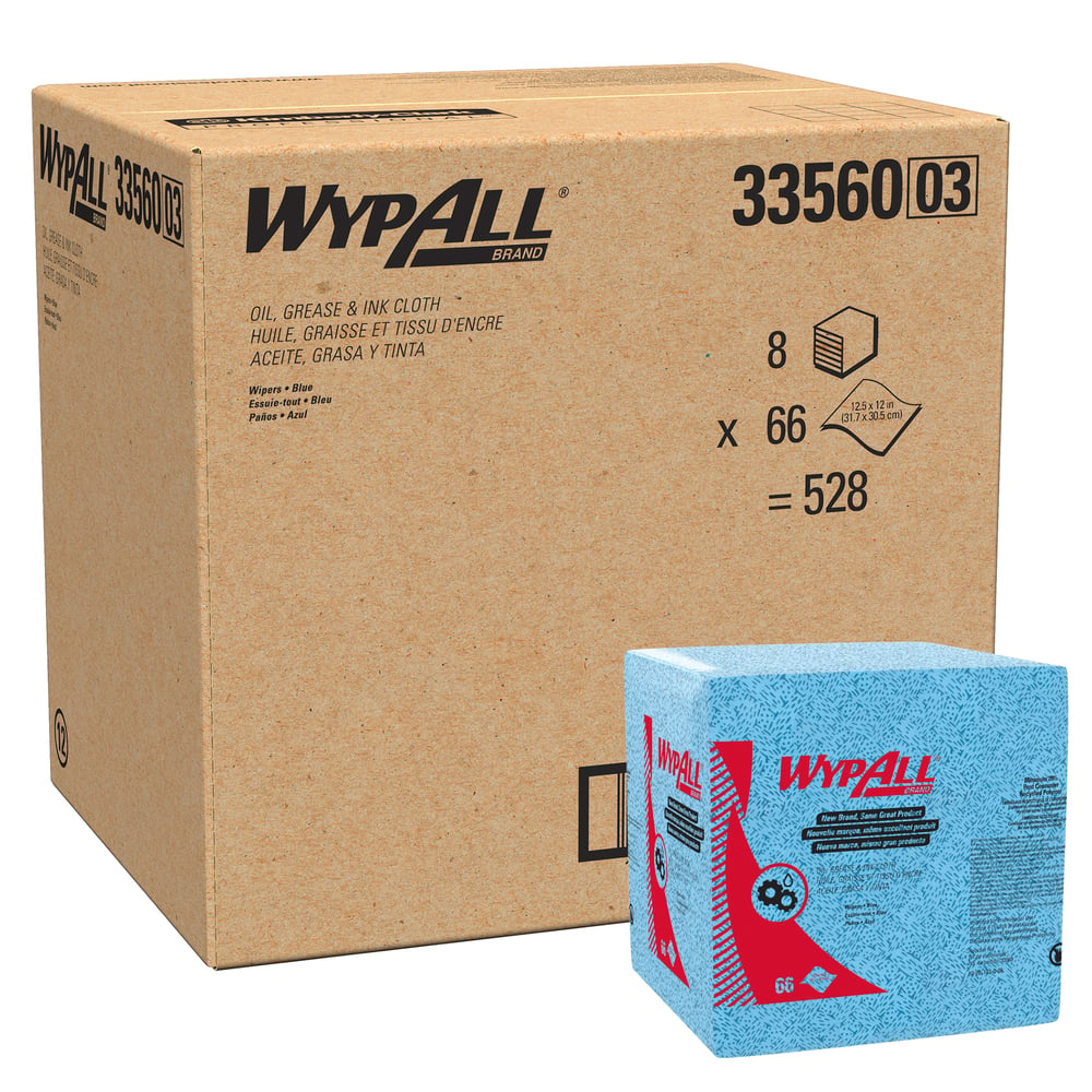 WypAll® Oil, Grease & Ink Cloths - 33560
