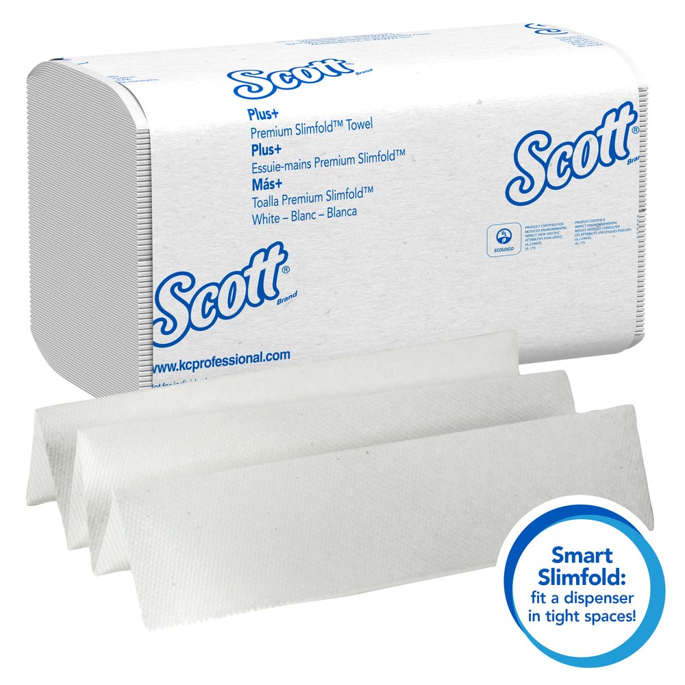 Scott® Control Hand Towels Slimfold (04442) with FastDrying Absorbency