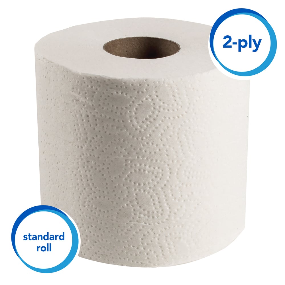 Scott Bathroom Tissue Paper 2Ply 80CtX550Sheets Bulk Economy Soft Plush Nice! 