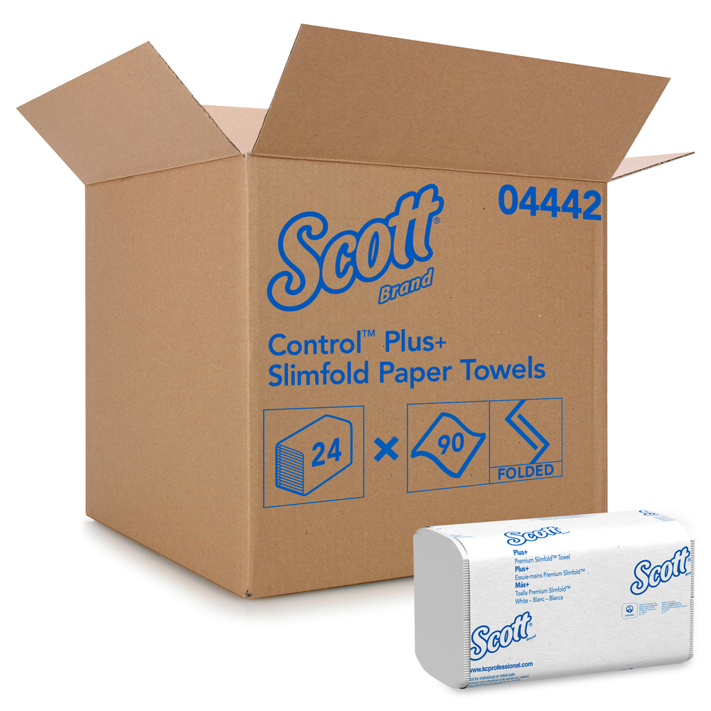 Scott® Control Hand Towels Slimfold (04442) with FastDrying Absorbency