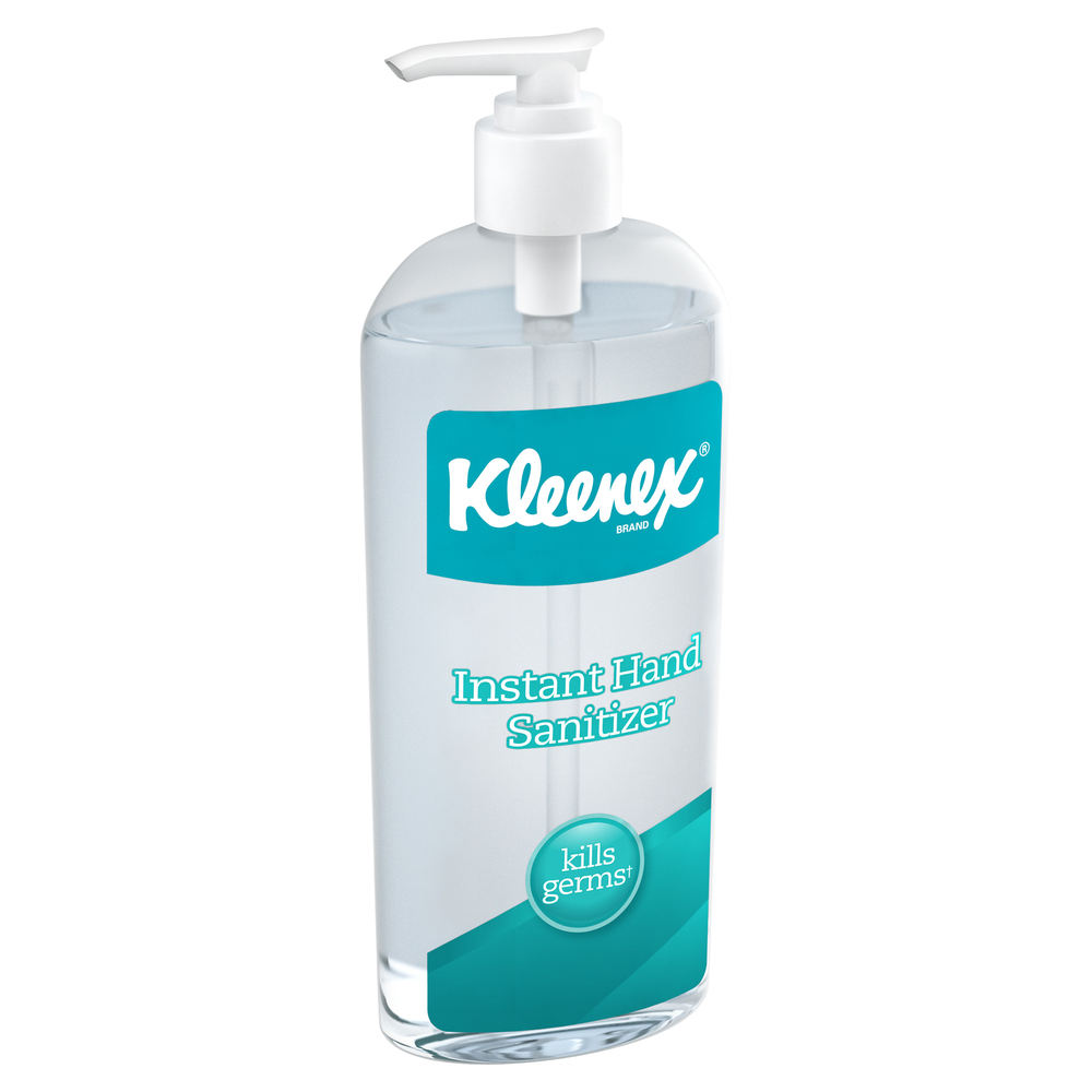 Kleenex® Instant Gel Hand Sanitizer (93060), Citrus Scent, 8 OZ Pump Bottle, 12 / Case - 93060