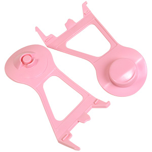 SCOTT Slimroll Towel Dispenser Main Manual Roll Holder Arms, Pink - 774138    