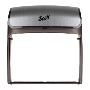 Scott Pro High Cap Dispenser Cover, Faux S/S - 774201    
