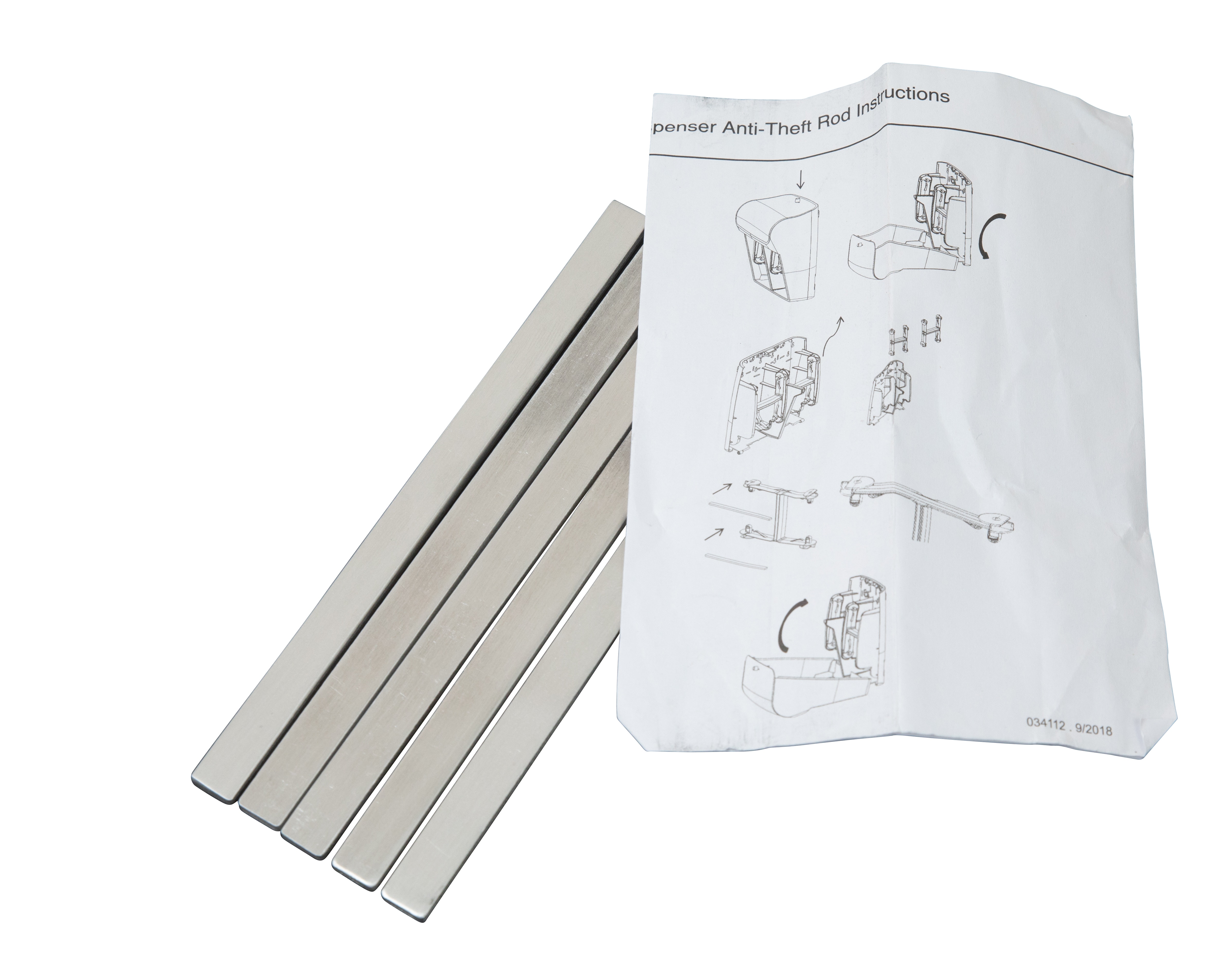 Theft deterrent rod, 8 per kit needed for 1 dispenser - 774191    